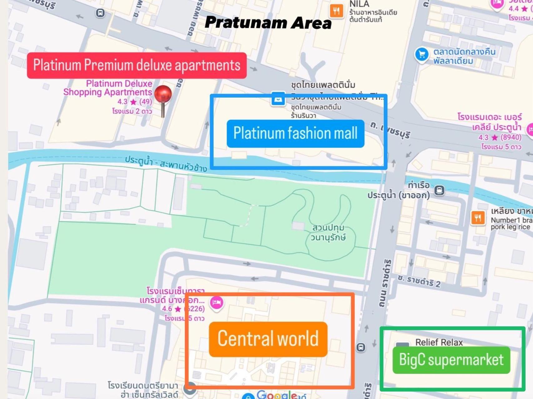 Platinum Premium Deluxe Apartments Bangkok Ngoại thất bức ảnh